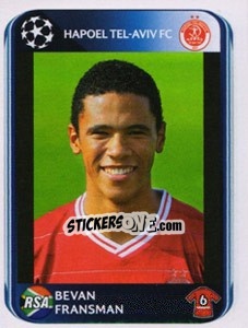 Figurina Bevan Fransman - UEFA Champions League 2010-2011 n. 129 - Panini