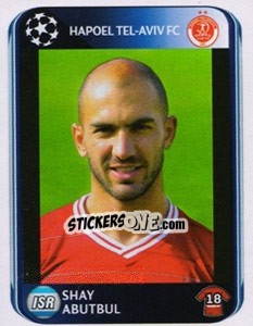 Cromo Shay Abutbul - UEFA Champions League 2010-2011 - Panini