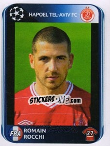 Figurina Romain Rocchi - UEFA Champions League 2010-2011 - Panini