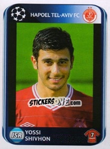 Sticker Yossi Shivhon - UEFA Champions League 2010-2011 - Panini