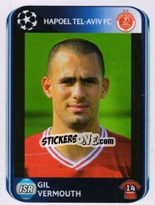 Sticker Gil Vermouth - UEFA Champions League 2010-2011 n. 135 - Panini