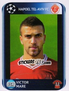 Sticker Victor Mare - UEFA Champions League 2010-2011 n. 137 - Panini
