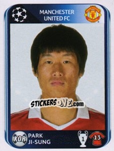 Sticker Park Ji-Sung - UEFA Champions League 2010-2011 - Panini