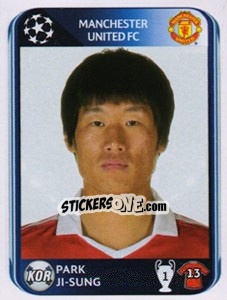 Sticker Park Ji-Sung - UEFA Champions League 2010-2011 n. 152 - Panini
