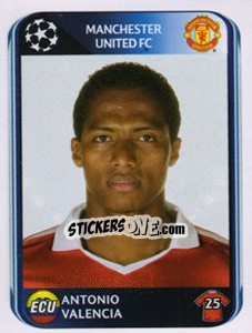 Cromo Antonio Valencia