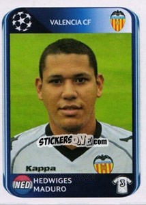 Sticker Hedwiges Maduro - UEFA Champions League 2010-2011 - Panini