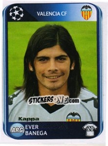 Cromo Ever Banega - UEFA Champions League 2010-2011 - Panini