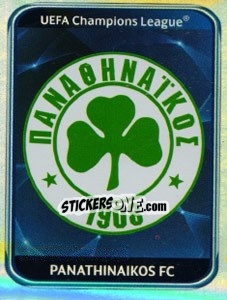 Sticker Panathinaikos FC Badge - UEFA Champions League 2010-2011 n. 226 - Panini