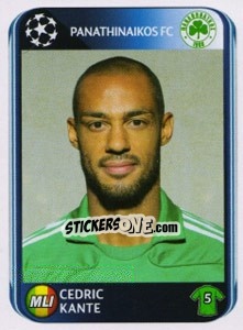 Sticker Cedric Kante - UEFA Champions League 2010-2011 n. 228 - Panini