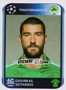 Figurina Giourkas Seitaridis - UEFA Champions League 2010-2011 - Panini