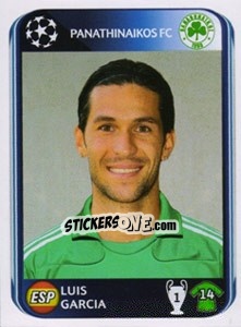 Sticker Luis Garcia - UEFA Champions League 2010-2011 n. 240 - Panini