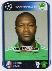 Sticker Djibril Cisse - UEFA Champions League 2010-2011 n. 242 - Panini