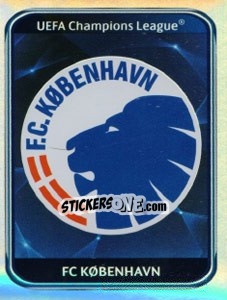 Sticker FC København Badge - UEFA Champions League 2010-2011 - Panini