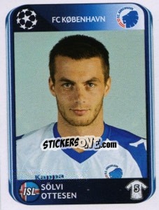 Figurina Sölvi Ottesen - UEFA Champions League 2010-2011 - Panini