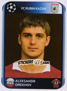 Sticker Aleksandr Orekhov - UEFA Champions League 2010-2011 n. 264 - Panini