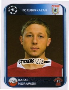 Sticker Rafal Murawski - UEFA Champions League 2010-2011 n. 268 - Panini