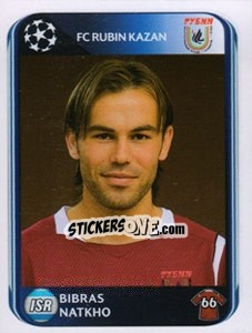Sticker Bibras Natkho - UEFA Champions League 2010-2011 n. 269 - Panini