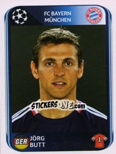 Sticker Jörg Butt - UEFA Champions League 2010-2011 n. 278 - Panini