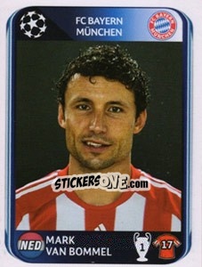 Sticker Mark van Bommel - UEFA Champions League 2010-2011 n. 285 - Panini