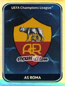 Sticker AS Roma Badge - UEFA Champions League 2010-2011 n. 294 - Panini