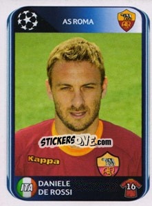 Sticker Daniele De Rossi - UEFA Champions League 2010-2011 n. 301 - Panini