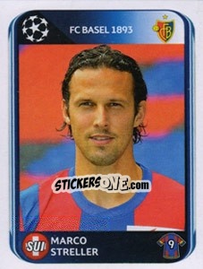 Figurina Marco Streller - UEFA Champions League 2010-2011 - Panini