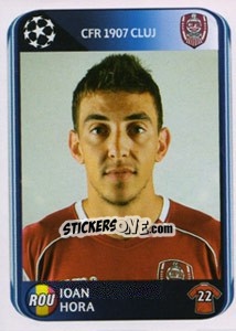 Sticker Ioan Hora - UEFA Champions League 2010-2011 n. 335 - Panini