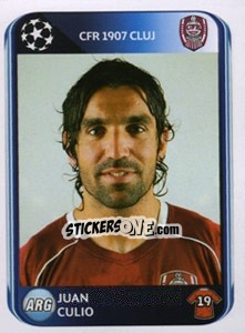 Sticker Juan Culio - UEFA Champions League 2010-2011 n. 338 - Panini