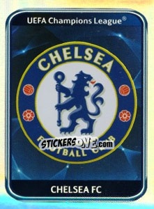 Sticker Chelsea FC Badge - UEFA Champions League 2010-2011 n. 345 - Panini