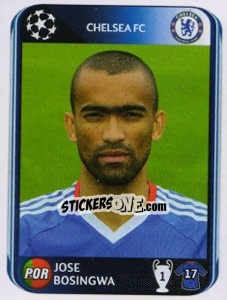 Sticker Jose Bosingwa - UEFA Champions League 2010-2011 n. 351 - Panini