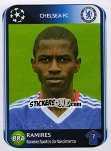 Sticker Ramires - UEFA Champions League 2010-2011 n. 355 - Panini