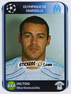 Sticker Vitorino Hilton - UEFA Champions League 2010-2011 n. 366 - Panini