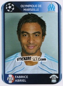 Cromo Fabrice Abriel - UEFA Champions League 2010-2011 - Panini