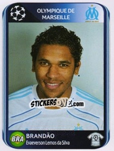 Cromo Brandão - UEFA Champions League 2010-2011 n. 378 - Panini