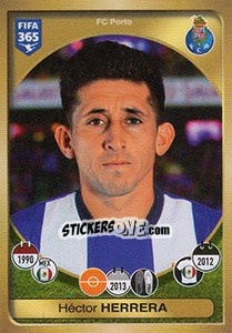 Sticker Héctor Herrera - FIFA 365: 2016-2017. East Europe n. 27 - Panini