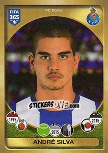 Sticker André Silva - FIFA 365: 2016-2017. East Europe n. 29 - Panini