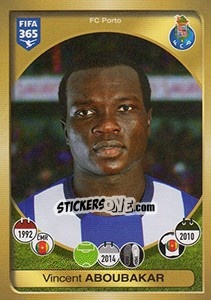 Sticker Vincent Aboubakar - FIFA 365: 2016-2017. East Europe n. 31 - Panini