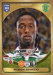 Sticker Rúben Semedo - FIFA 365: 2016-2017. East Europe - Panini