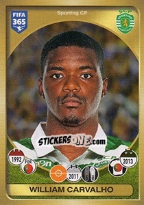 Figurina William Carvalho - FIFA 365: 2016-2017. East Europe - Panini