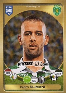 Cromo Islam Slimani - FIFA 365: 2016-2017. East Europe - Panini