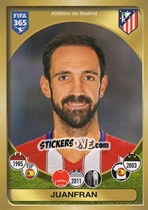 Cromo Juanfran - FIFA 365: 2016-2017. East Europe - Panini