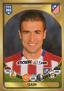 Sticker Gabi - FIFA 365: 2016-2017. East Europe - Panini