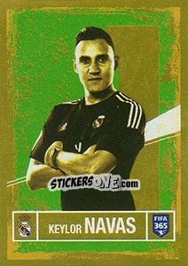 Cromo Keylor Navas (Real Madrid CF) - FIFA 365: 2016-2017. East Europe - Panini