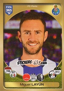 Cromo Miguel Layún - FIFA 365: 2016-2017. East Europe - Panini