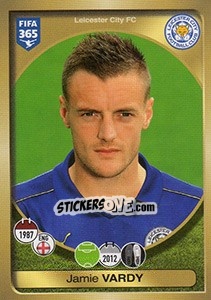 Cromo Jamie Vardy - FIFA 365: 2016-2017. East Europe - Panini