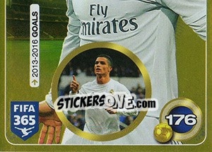 Sticker Cristiano Ronaldo (Real Madrid CF) - FIFA 365: 2016-2017. East Europe n. 104 - Panini