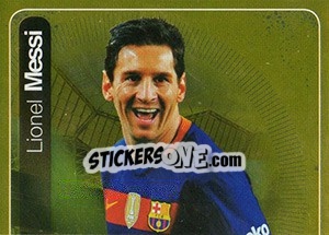 Sticker Lionel Messi (FC Barcelona) - FIFA 365: 2016-2017. East Europe n. 109 - Panini
