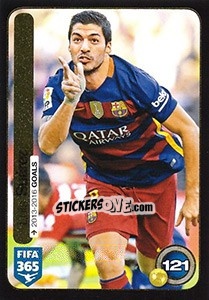 Sticker Luis Suárez (FC Barcelona) - FIFA 365: 2016-2017. East Europe n. 111 - Panini