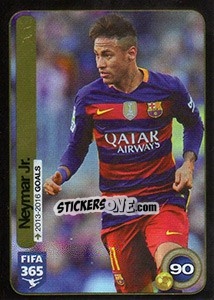 Sticker Neymar Jr. (FC Barcelona) - FIFA 365: 2016-2017. East Europe n. 113 - Panini
