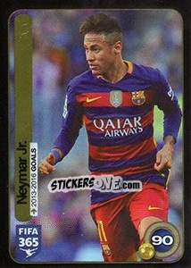 Cromo Neymar Jr. (FC Barcelona) - FIFA 365: 2016-2017. East Europe - Panini